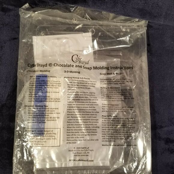 Cybrtrayd Diaper Lolli Chocolate Candy Mold +25 Bag 00045stk25b-B026 Baby Shower - Picture 5 of 5